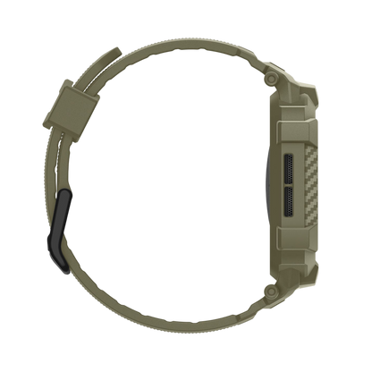 حافظة سبجن روجيد أرمور برو 2 + حزام لساعات أبل ووتش سيريز 11 / 10 46مم