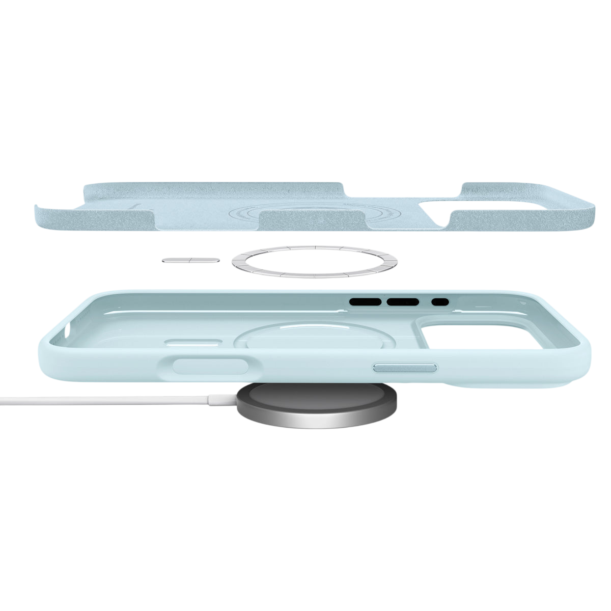 غلاف سبجن سيليكون فيت (ماج فيت) لآيفون 17 برو ماكس / آيفون 17 برو