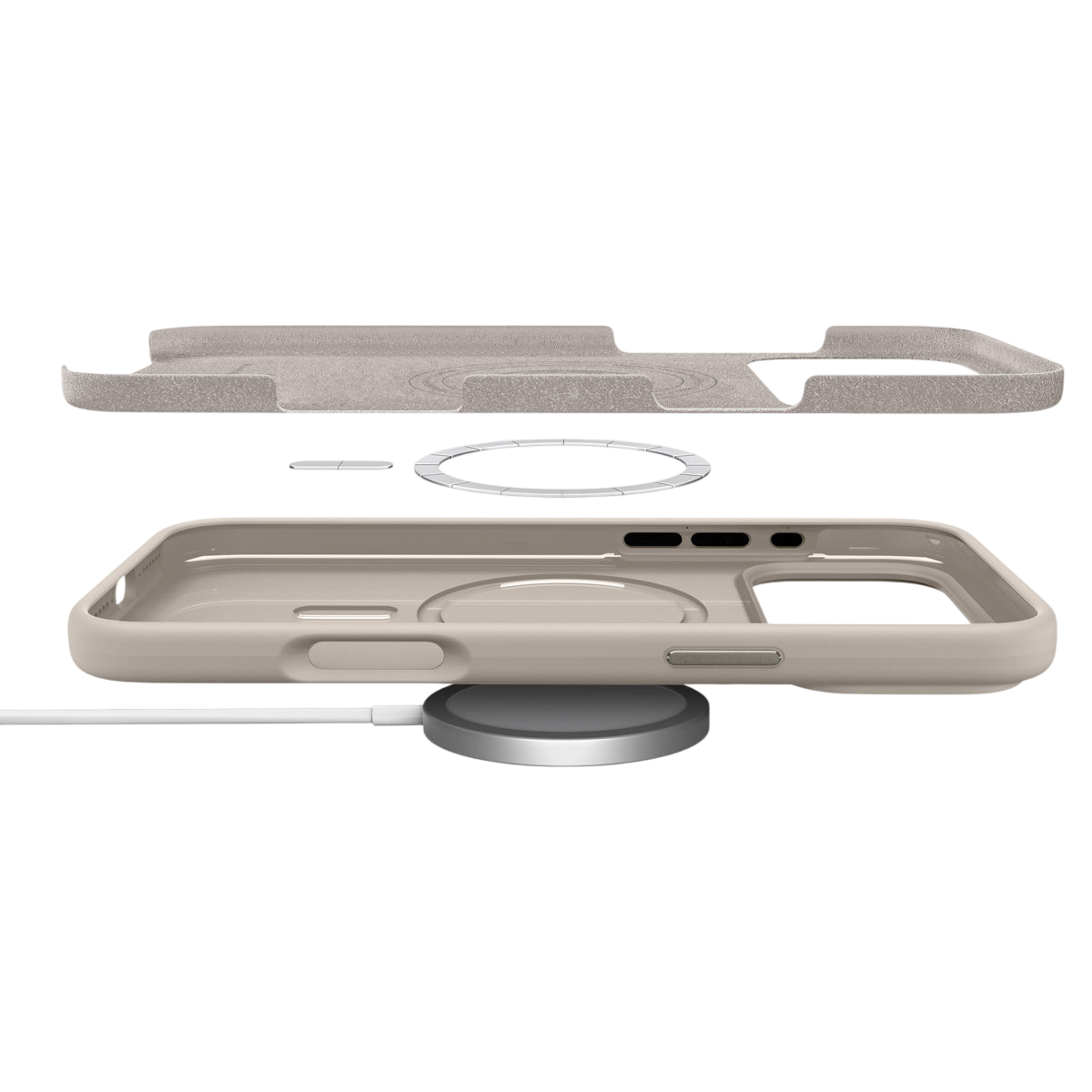غلاف سبجن سيليكون فيت (ماج فيت) لآيفون 17 برو ماكس / آيفون 17 برو