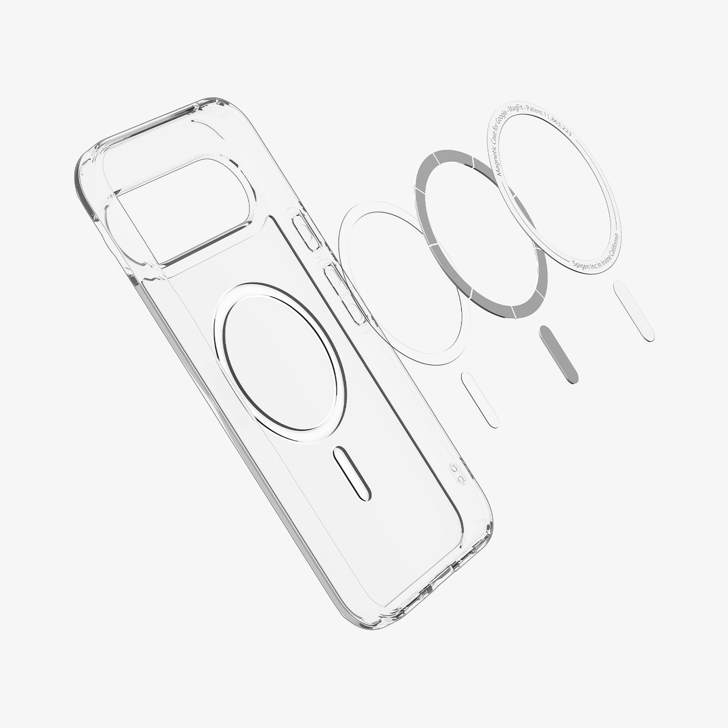 Spigen Ultra Hybrid Metal Ring (MagFit) Case for Google Pixel 10 Pro XL