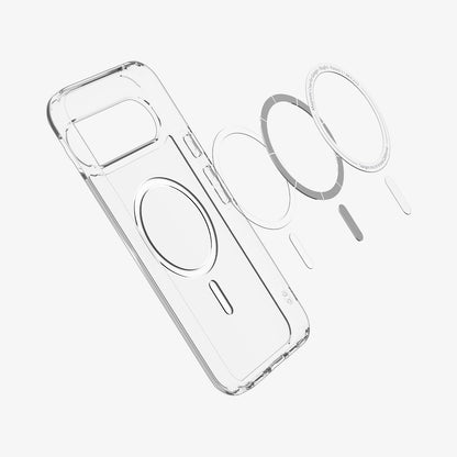 Spigen Ultra Hybrid Metal Ring (MagFit) Case for Google Pixel 10 Pro XL