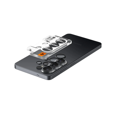 حامي عدسة Spigen Glas.tREZFit Optik Black لهاتف GalaxyS26 Ultra - عبوة 2