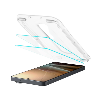 حامي عدسة Spigen Galaxy S26 Ultra Glas.tR EZ Fit Pro HD لهاتف GalaxyS26 Ultra - عبوة 2