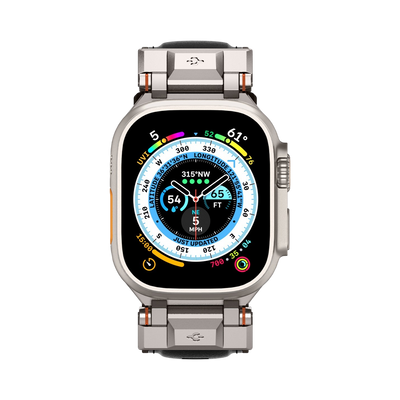 حزام سبجن دورا برو أرمور PU لساعات آبل ووتش ألترا 3 / 2 / 1