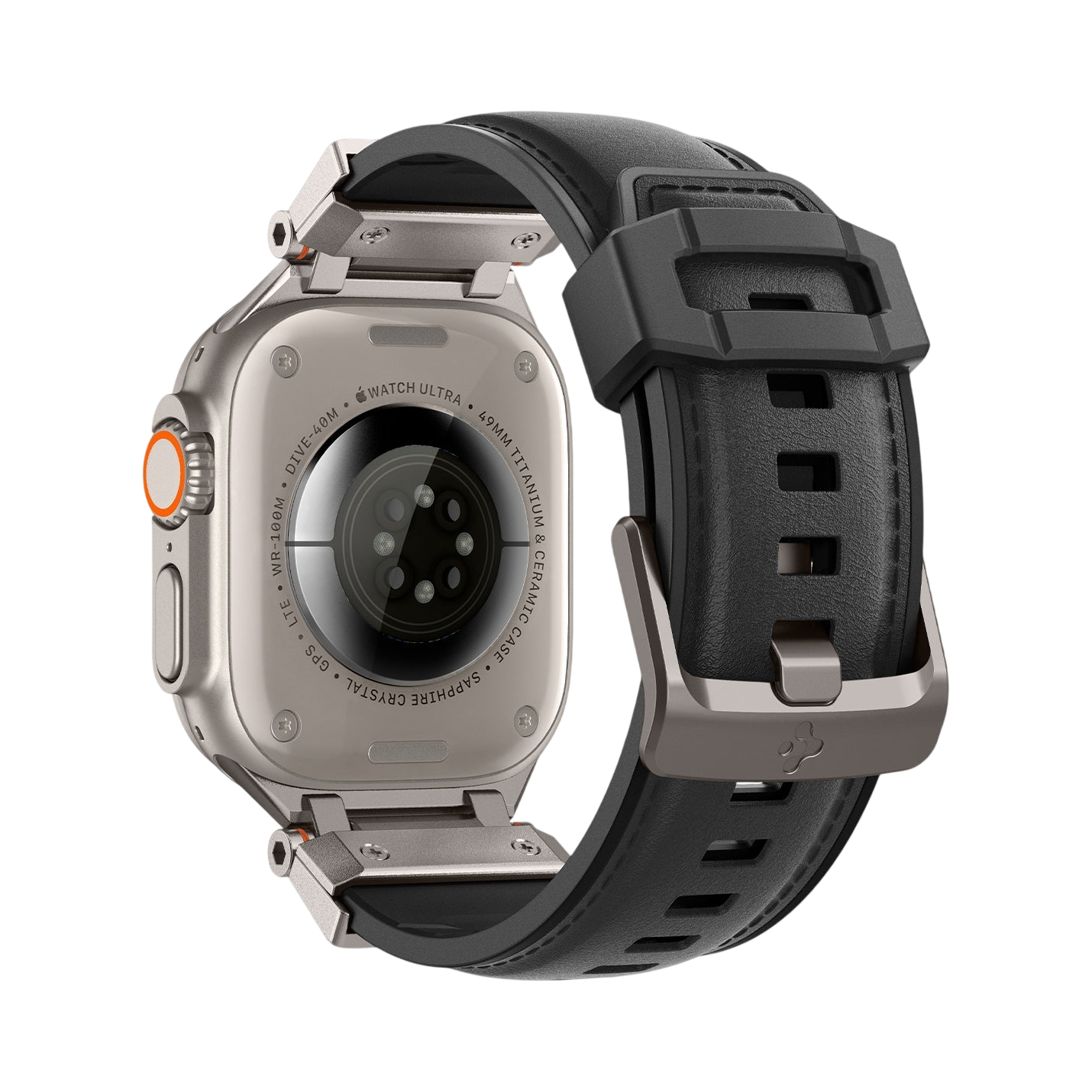 حزام سبجن دورا برو أرمور PU لساعات آبل ووتش ألترا 3 / 2 / 1