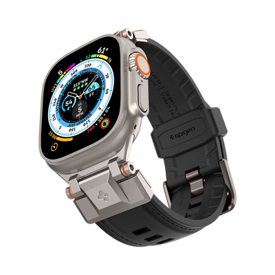 حزام سبجن دورا برو أرمور PU لساعات آبل ووتش ألترا 3 / 2 / 1