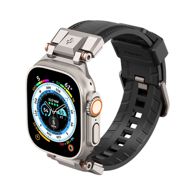 حزام سبجن دورا برو أرمور PU لساعات آبل ووتش ألترا 3 / 2 / 1