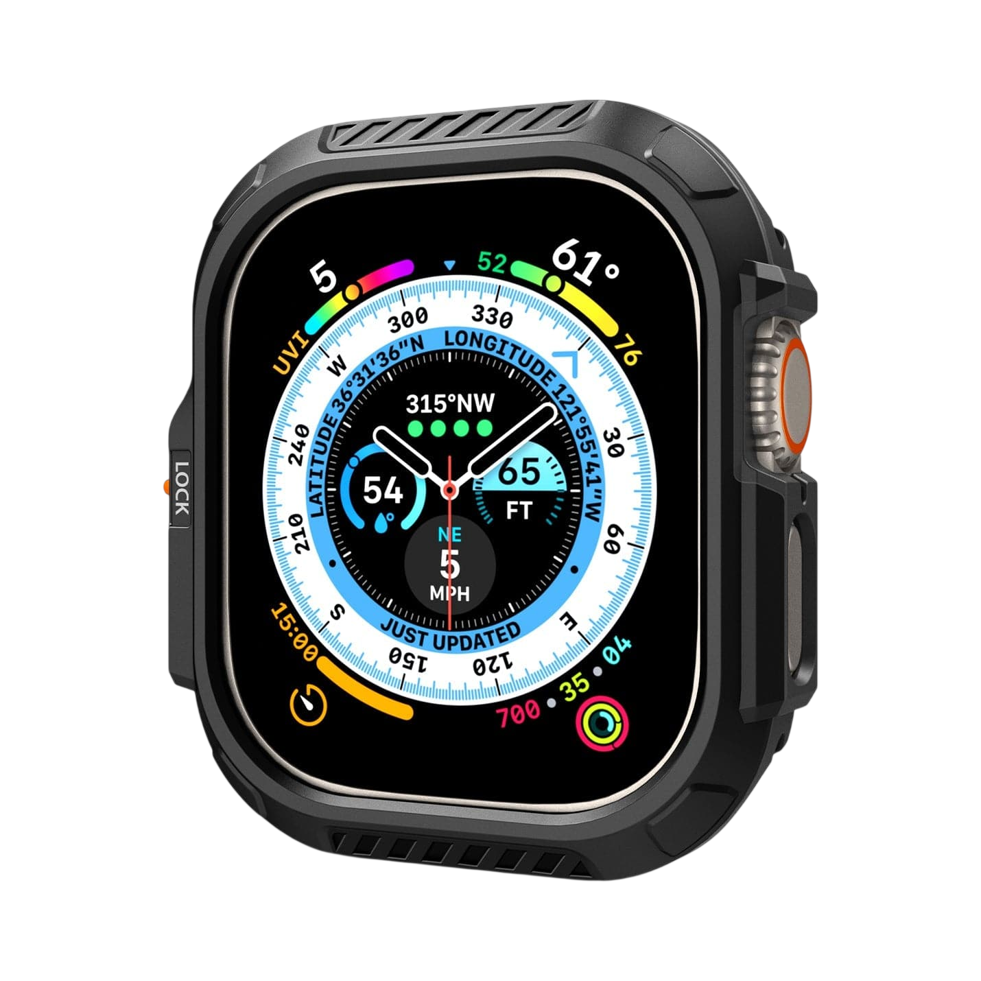 حافظة Spigen Lock Fit لساعة Apple Watch Ultra (49 ملم)