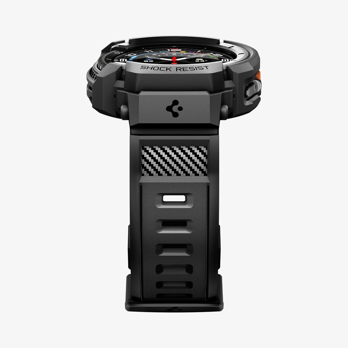 حزام + غلاف Spigen Rugged Armor Pro لسامسونج جالاكسي ووتش 8 كلاسيك