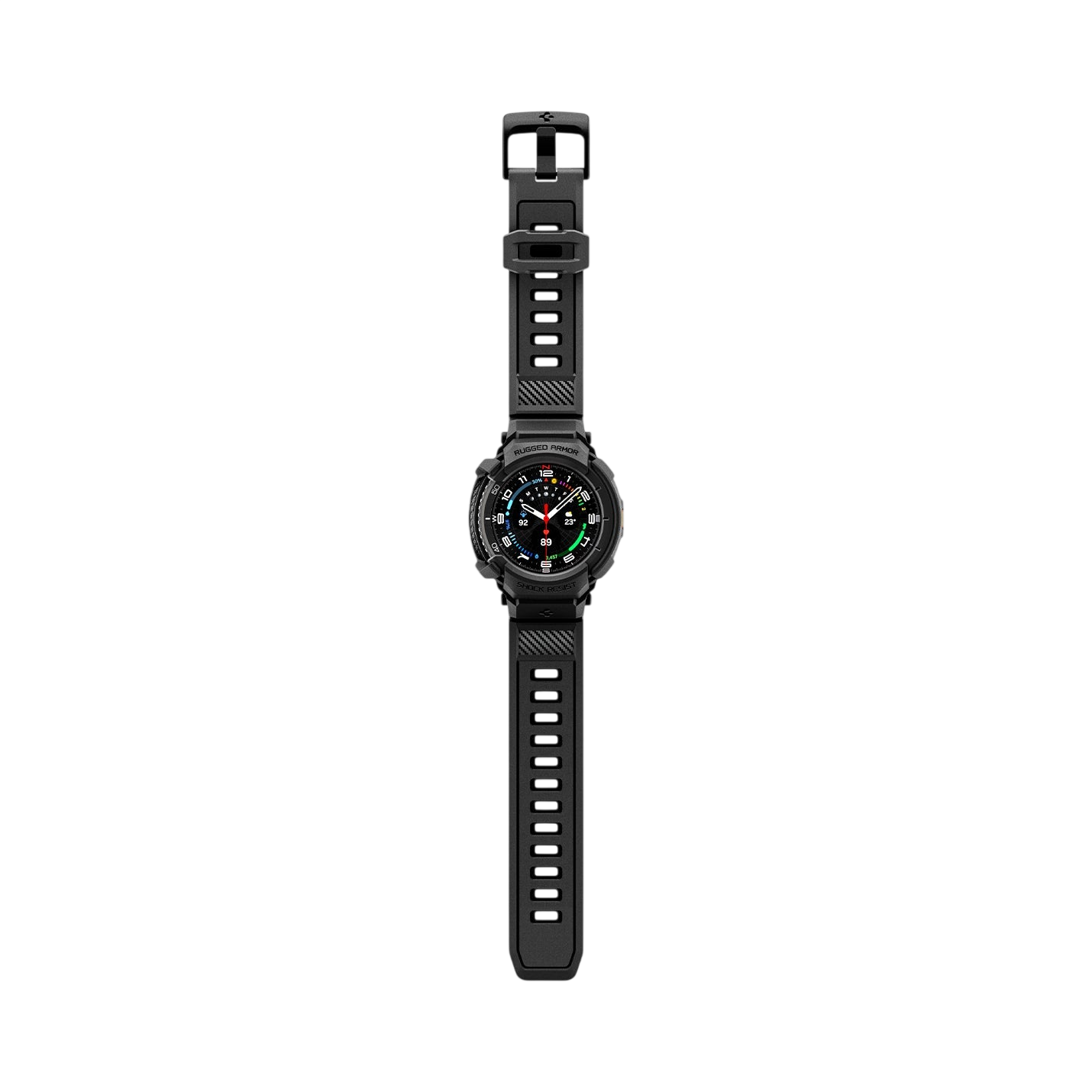 حزام + غلاف Spigen Rugged Armor Pro لسامسونج جالاكسي ووتش 8 كلاسيك