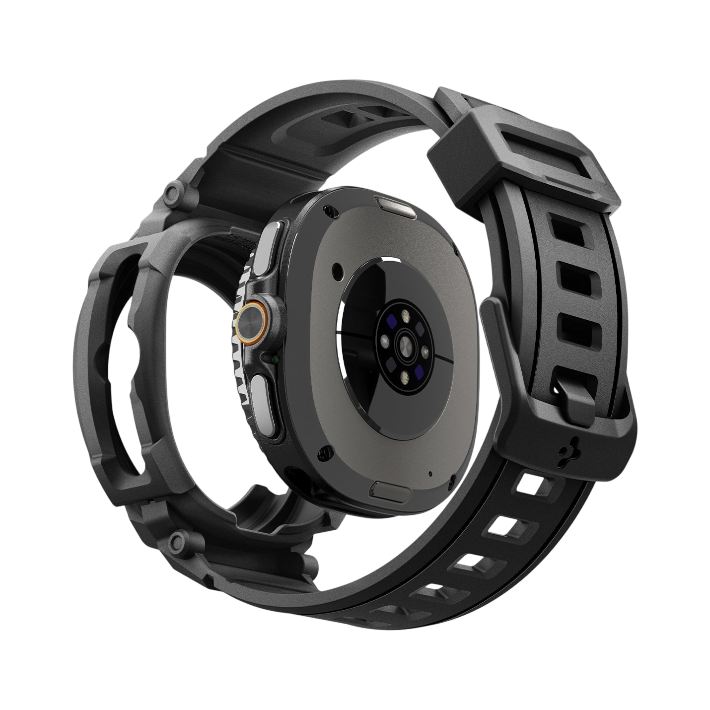 حزام + غلاف Spigen Rugged Armor Pro لسامسونج جالاكسي ووتش 8 كلاسيك