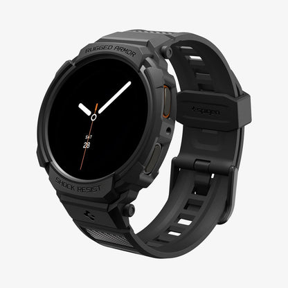 Spigen Rugged Armor Pro (Case + Band) For Samsung Galaxy Watch 8 Series 44mm