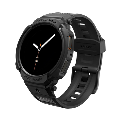 Spigen Rugged Armor Pro (Case + Band) For Samsung Galaxy Watch 8 Series 44mm