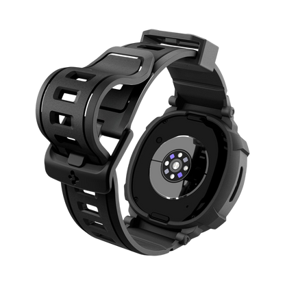 Spigen Rugged Armor Pro (Case + Band) For Samsung Galaxy Watch 8 Series 44mm