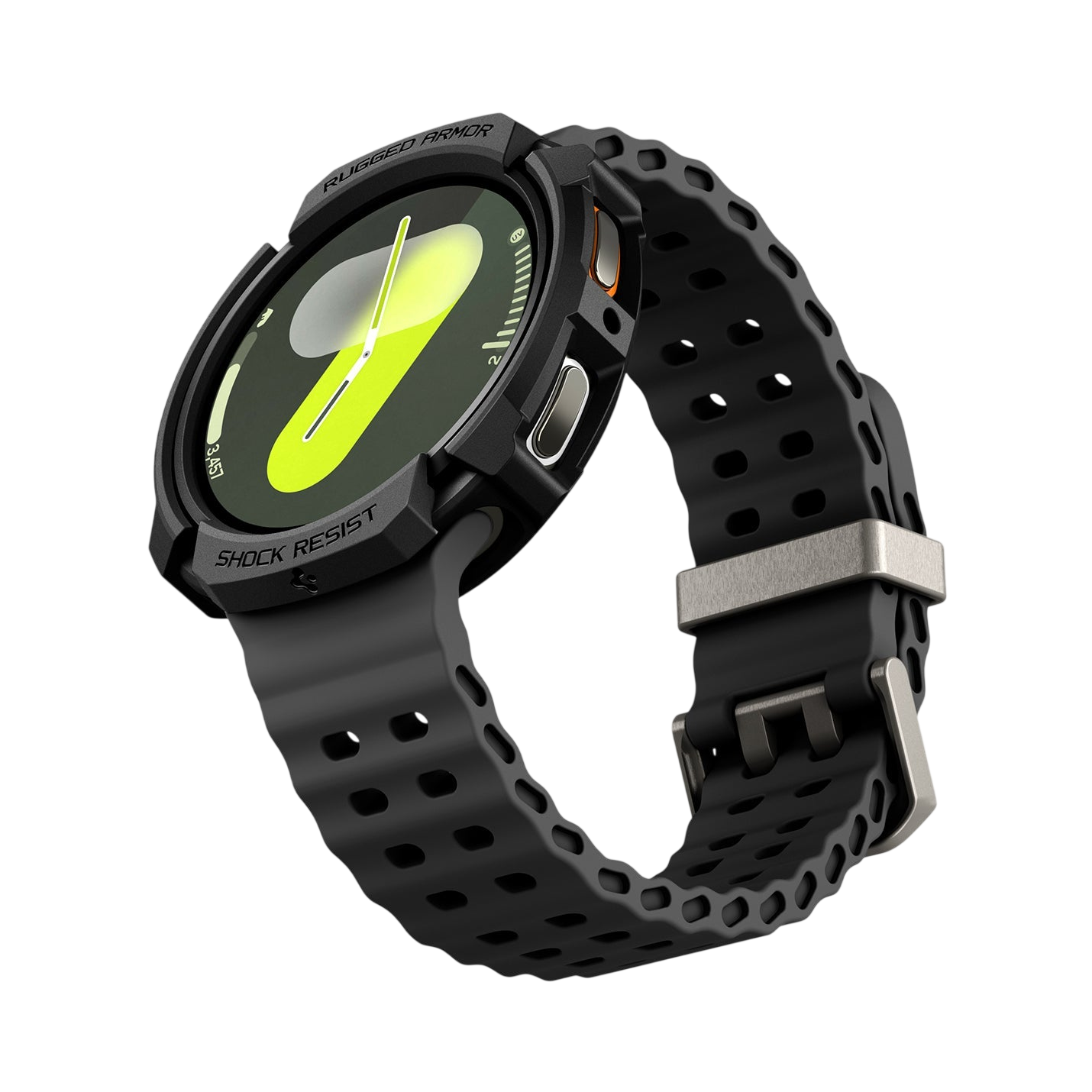 Spigen Rugged Armor Case for Samsung Galaxy Watch 8 44mm