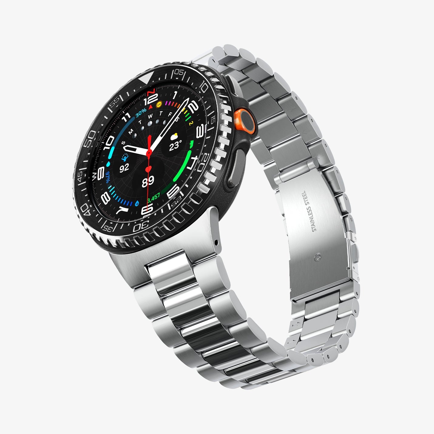 Spigen Bezel Tune for Samsung Galaxy Watch8 Classic 46mm - Black