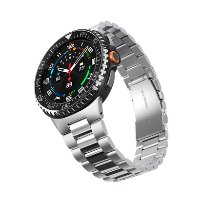 سبجن بيزل تون لسامسونج جالكسي ووتش 8 كلاسيك 46 مم - أسود