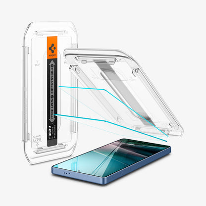 Spigen GLAS.tR EZ Fit Screen Protector for Samsung Galaxy S25 Ultra - 2 Pack