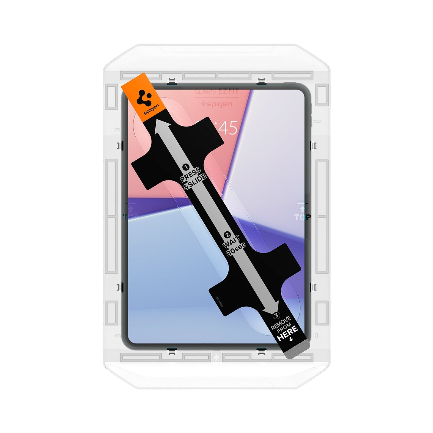 حامي شاشة Spigen iPad Pro M5 / M4 GLAS.tR EZ Fit