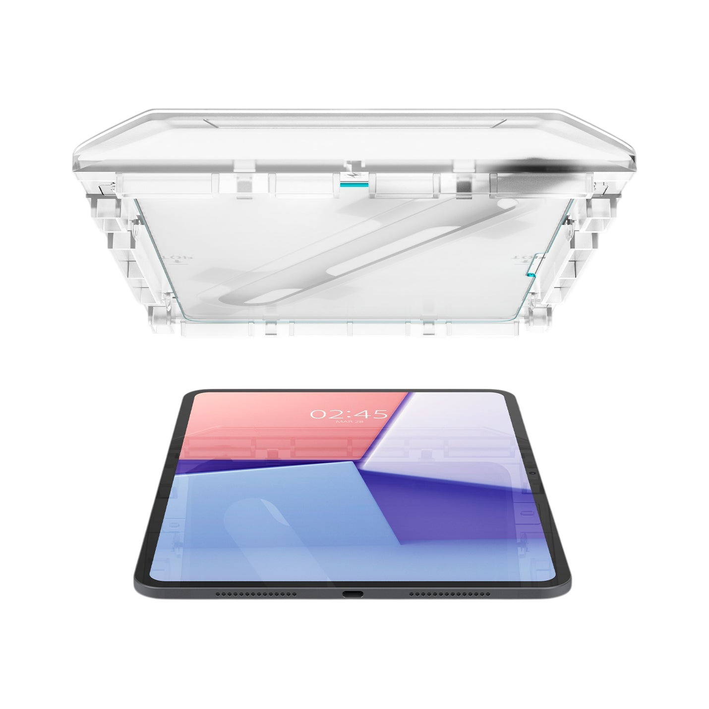 حامي شاشة Spigen iPad Pro M5 / M4 GLAS.tR EZ Fit