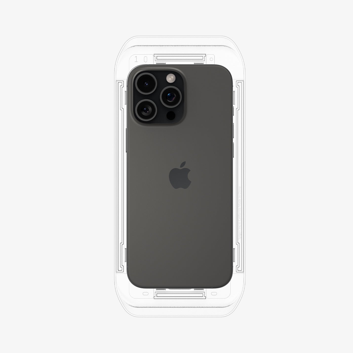 واقي شاشة Spigen iPhone 16 Pro - GLAS.tR EZ Fit - عبوتان