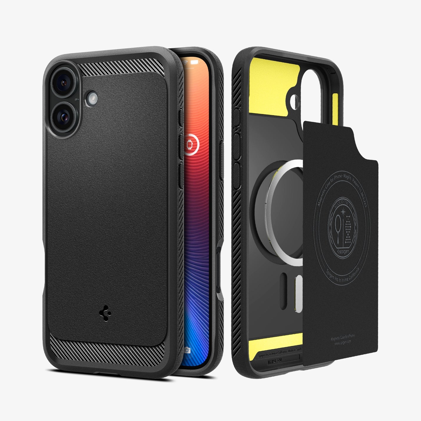 Spigen Rugged Armor (MagFit) لهاتف iPhone 16 Pro Max