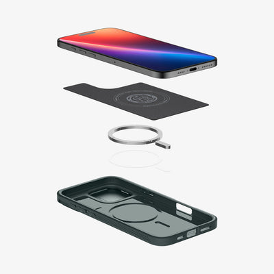 حافظة Spigen Optik Armor (MagFit) لهاتف iPhone 16 Pro Max