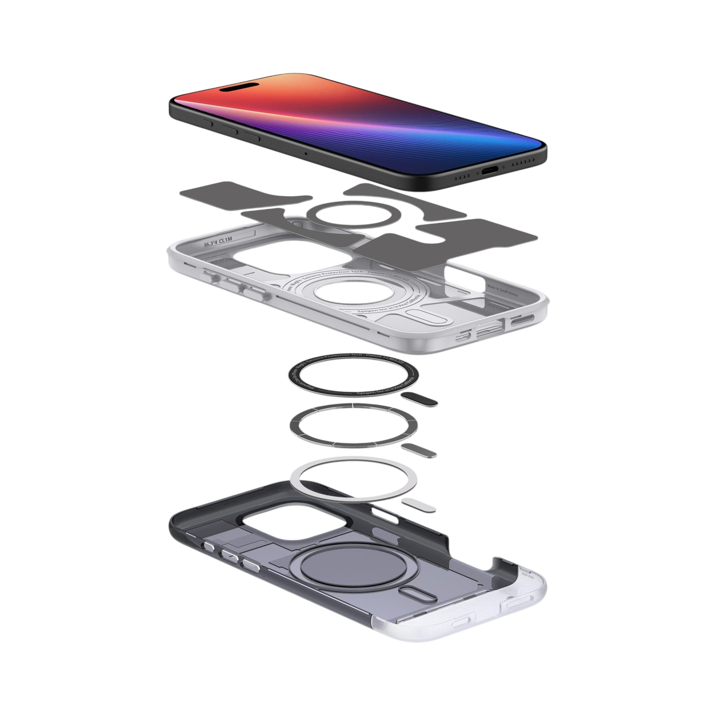 سبيجن كفر ايفون 16 برو ماكس كلاسيك C1 (MagFit)