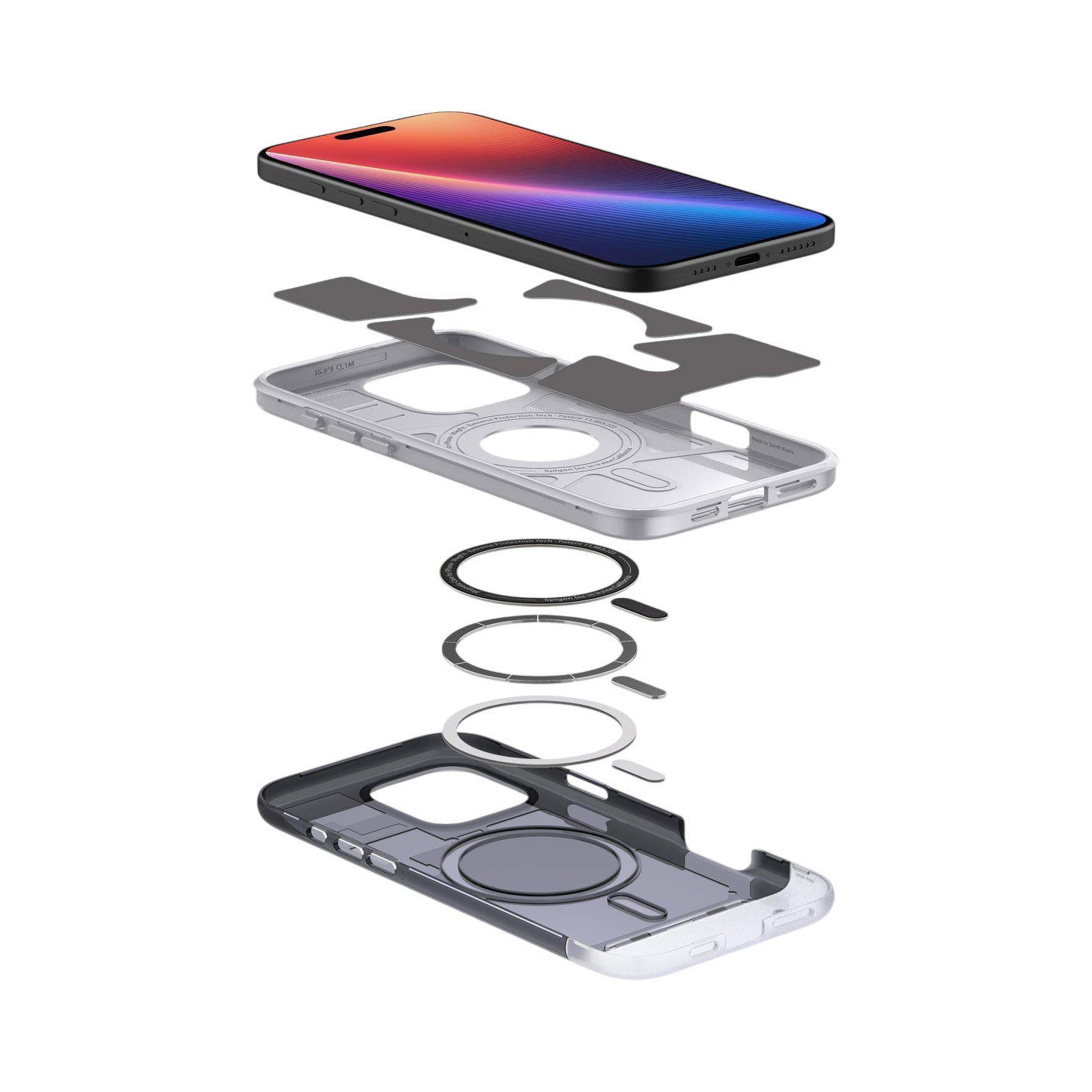 سبيجن كفر ايفون 16 برو ماكس كلاسيك C1 (MagFit)