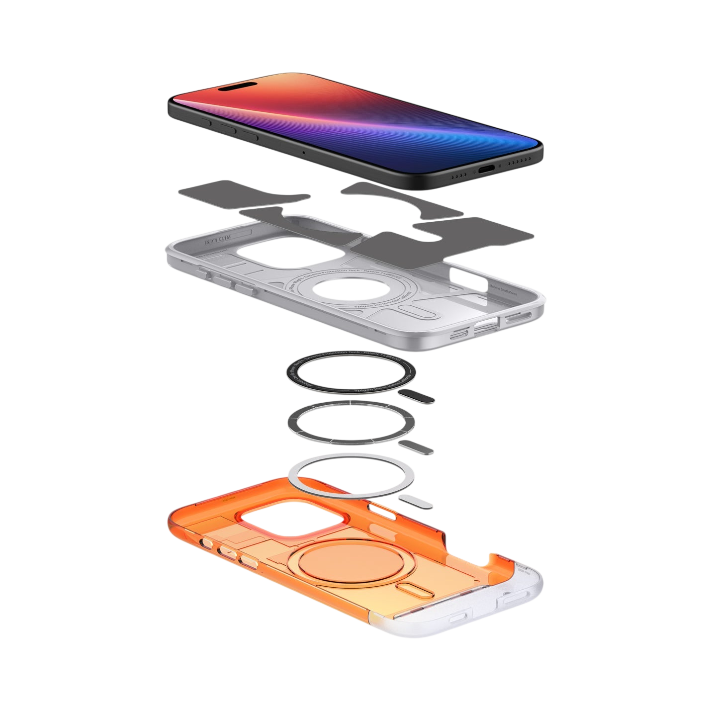 سبيجن كفر ايفون 16 برو ماكس كلاسيك C1 (MagFit)