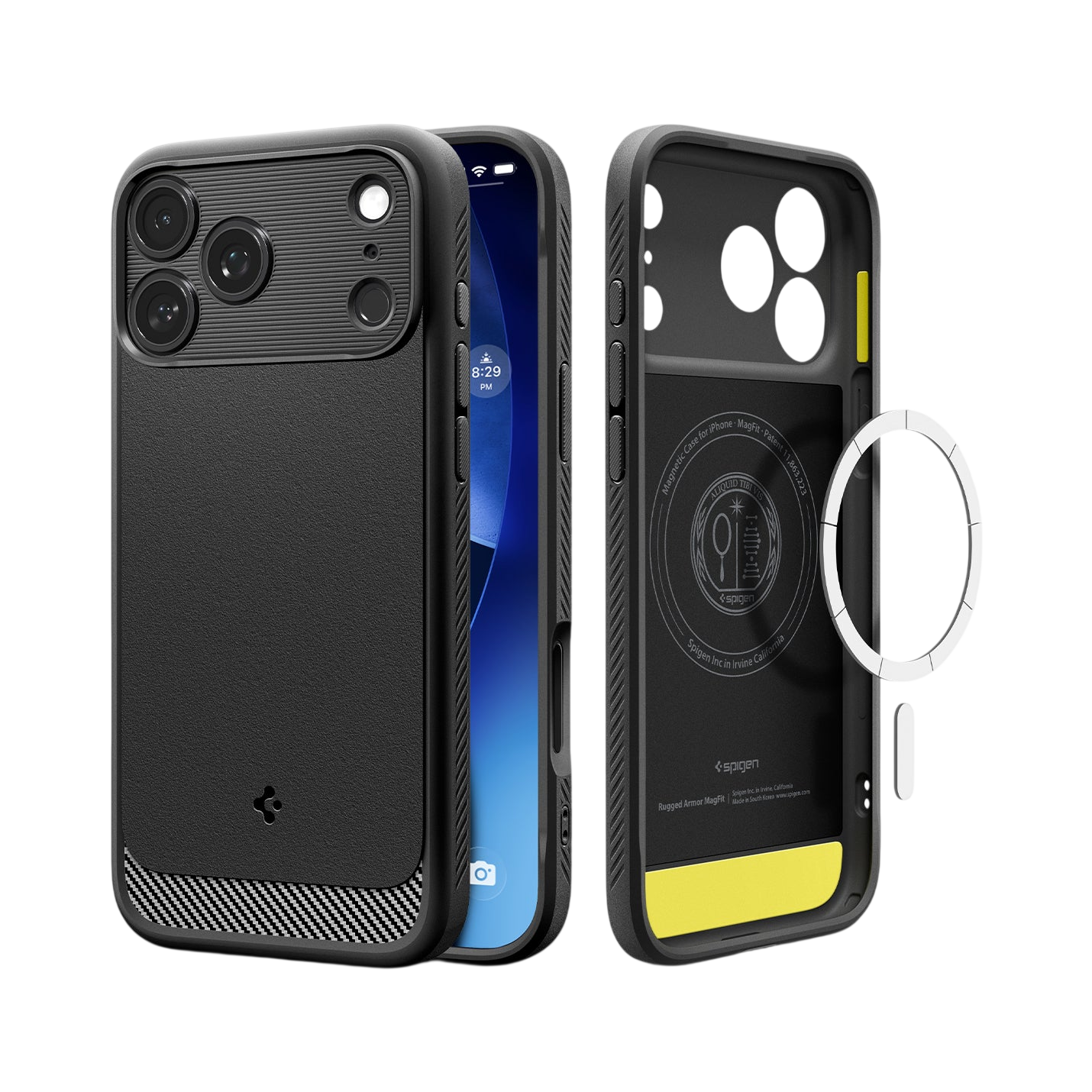 Spigen Rugged Armor (MagFit) Case for iPhone 17 Pro Max