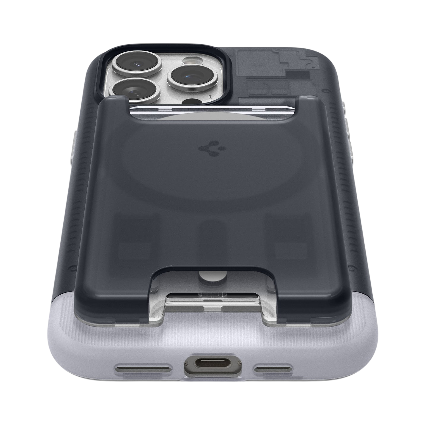 حامل بطاقات Spigen MagSafe كلاسيك C1 (MagFit)