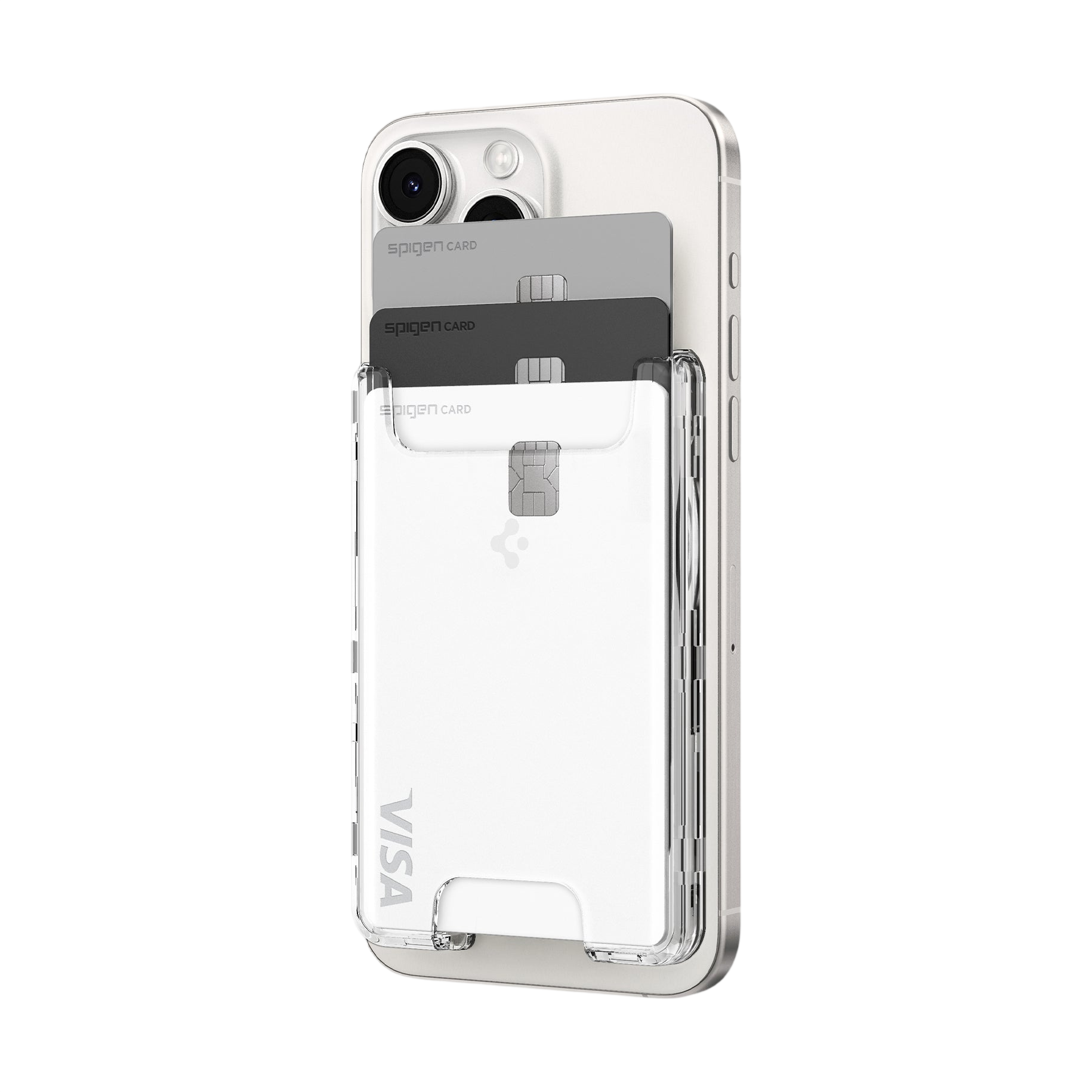 Spigen Ultra Hybrid MagFit Wallet (MagFit) Clear