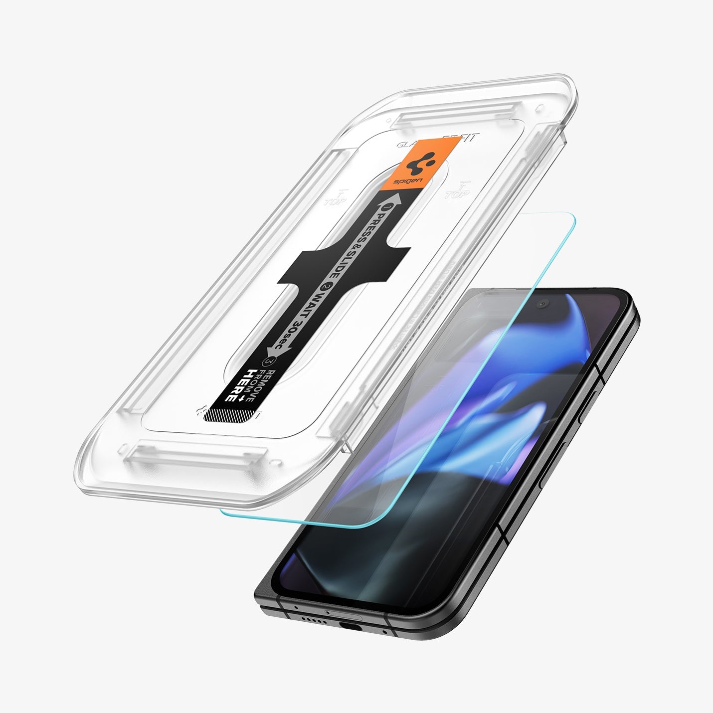 واقي شاشة Spigen Google Pixel 9 Pro Fold - GLAS.tR EZ Fit