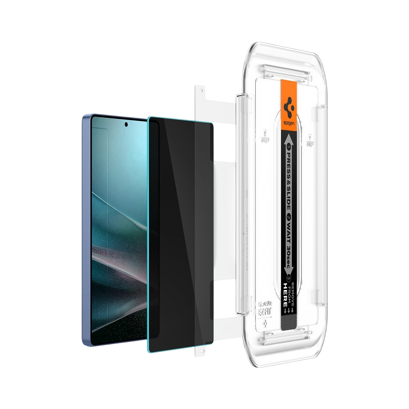 Spigen GLAS.tR EZ Fit | Privacy Screen Protector (2-Pack) for Samsung Galaxy S25 Ultra