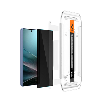 Spigen GLAS.tR EZ Fit | Privacy Screen Protector (2-Pack) for Samsung Galaxy S25 Ultra