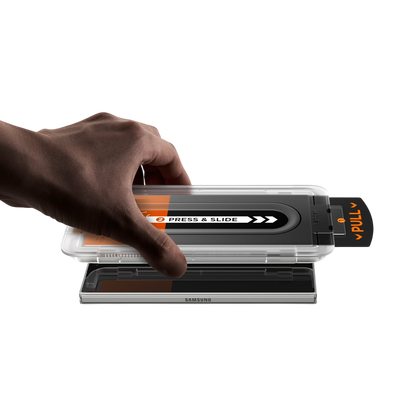 Spigen GLAS.tR EZ Fit Pro Screen Protector for Samsung Galaxy Z Fold 7 - 2 Pack