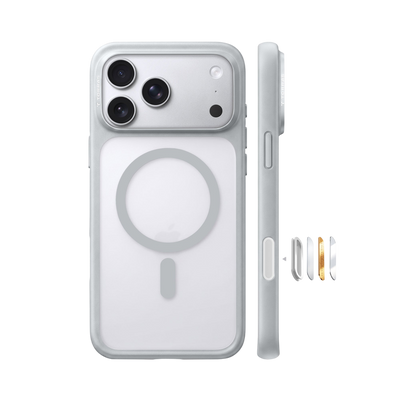 Torras OriginFit-Mag Case for iPhone 17 Pro Max / iPhone 18 Pro Max - Grey 