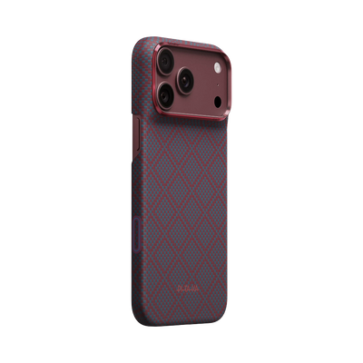 #Blue's Red_pitaka-argyle-edge-case-for-iphone-18-pro-max