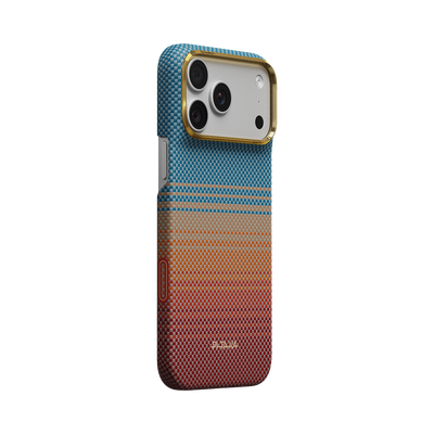 PITAKA Sunset 2.0 Edge Case for iPhone 18 Pro Max - California Dream-01 aramid fiber