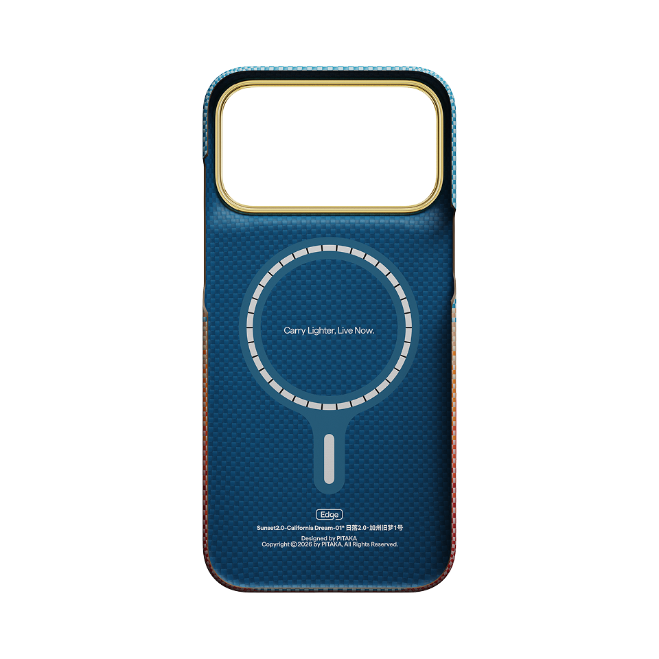PITAKA Sunset 2.0 Edge Case California Dream-01 - back view