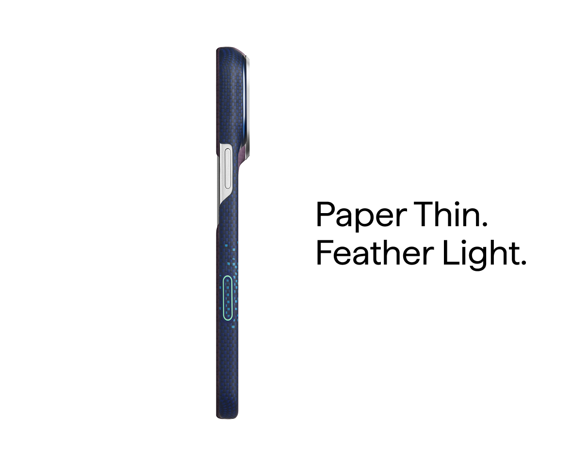 PITAKA Milky Way Galaxy 2.0 Edge Case Nearfield Blue - detail