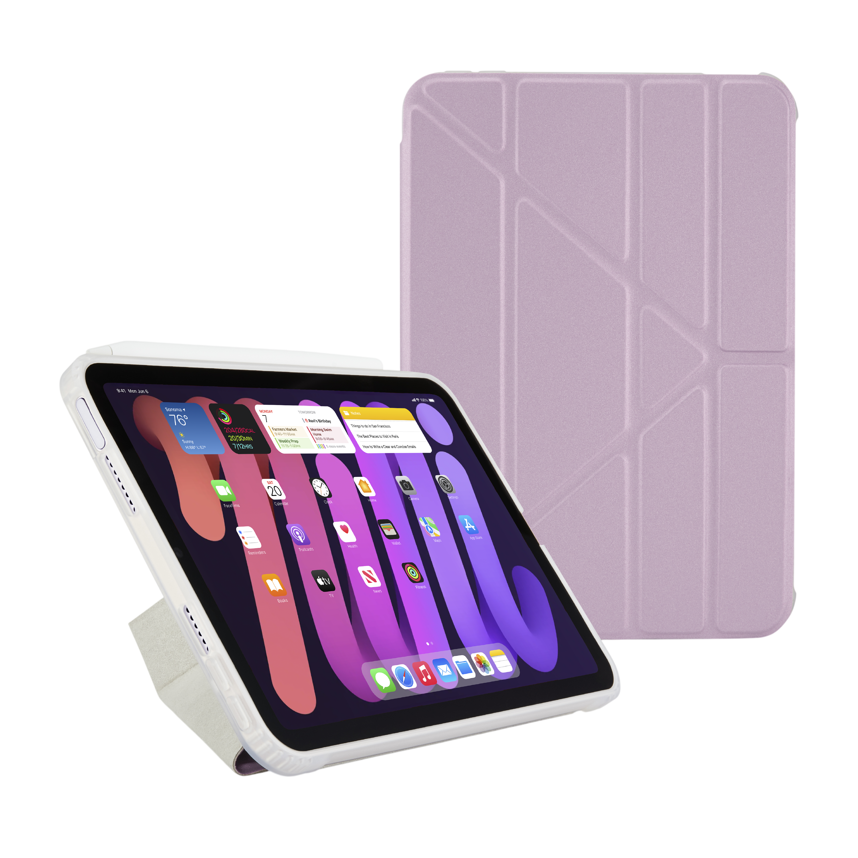 Pipetto iPad Mini (2024/2021) Origami No1 حافظة أصلية