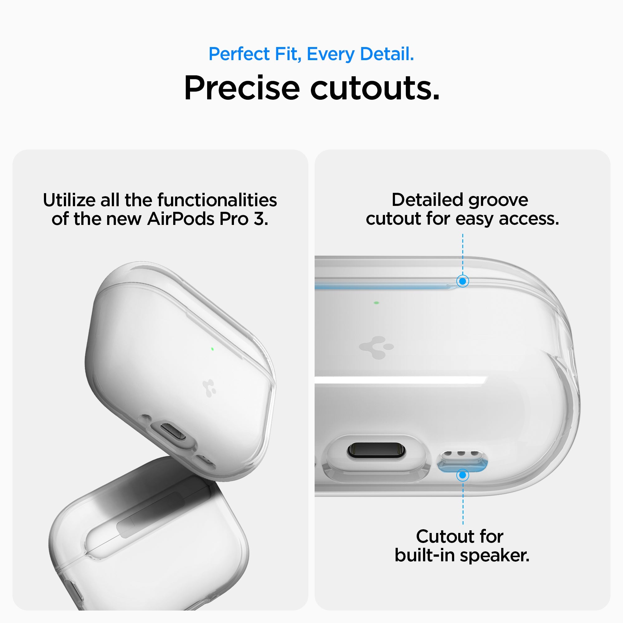 Spigen Liquid Crystal Case for AIrPods Pro 3 (2025)