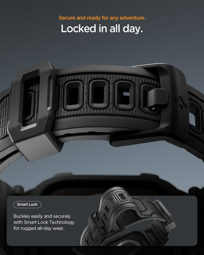 Spigen Rugged Armor Pro 2 Case + Band for Apple Watch Series 11 / 10 46mm