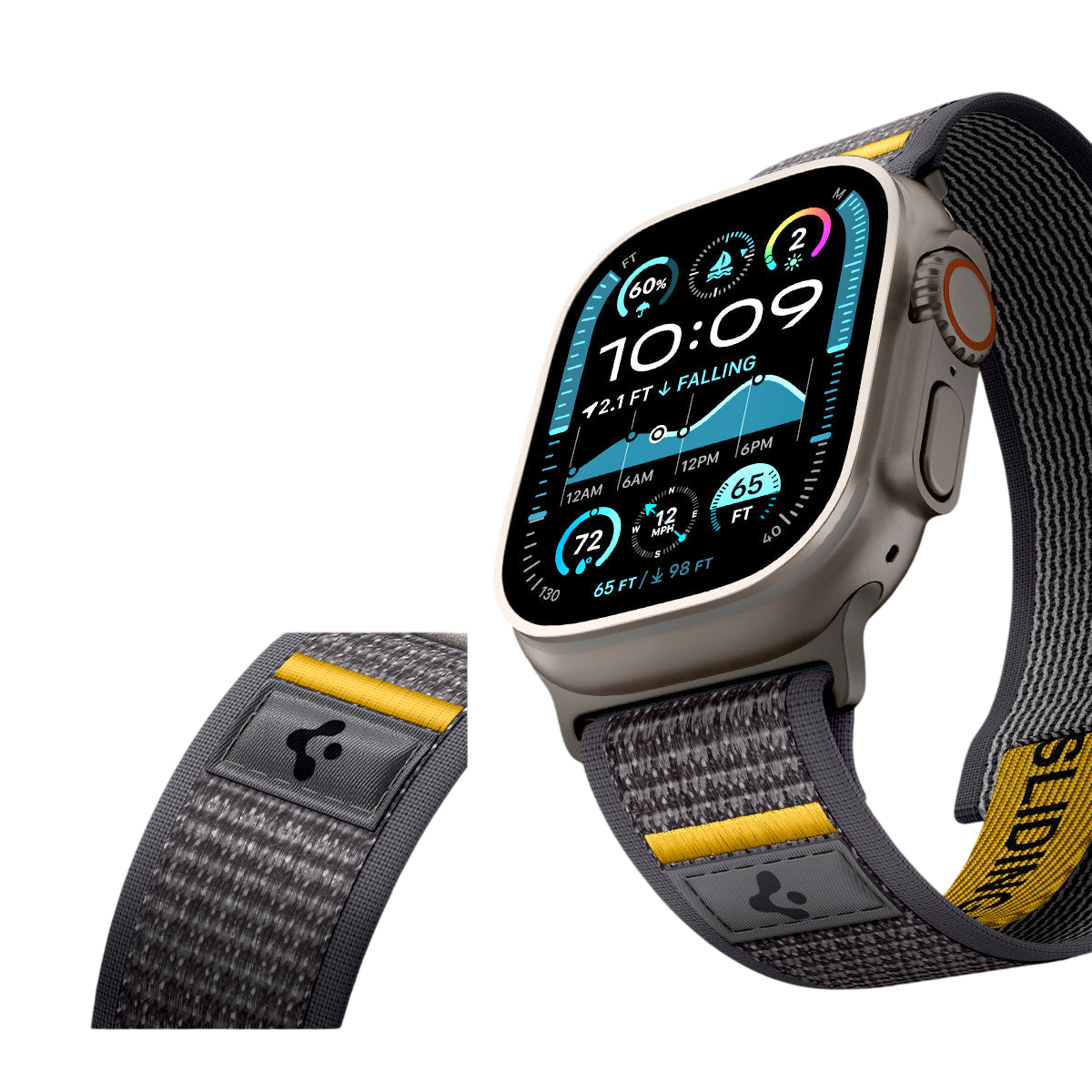 حزام ساعة سبجن أثليكس إير لساعة آبل ألترا 3 / 2 / 1