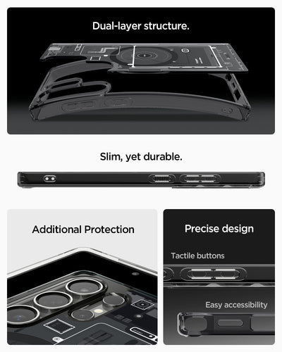 حافظة سبجن الترا هايبرد زيرو وان (ماغ فيت) لهاتف سامسونغ S25 ألترا