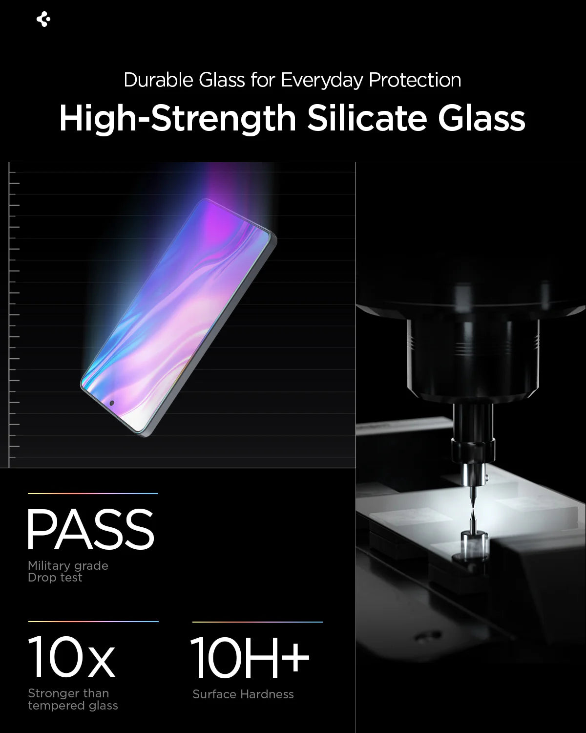 حامي عدسة Spigen Galaxy S26 Ultra Glas.tR EZ Fit Pro HD لهاتف GalaxyS26 Ultra - عبوة 2