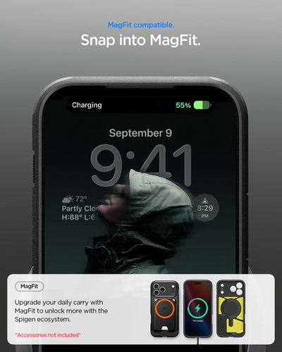 غلاف سبجن توغ أرمور تي (ماغ فيت) لجهاز آيفون 17 برو ماكس / 17 برو