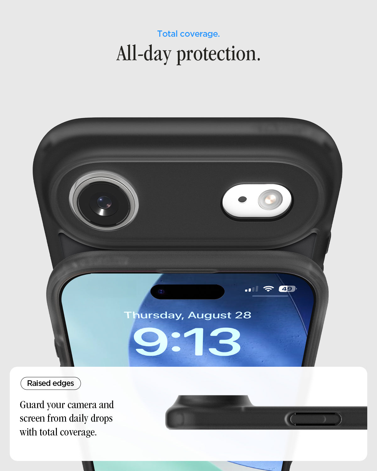 غلاف سبجن الترا هايبرد كلاسيك (ماج فيت) لجهاز آيفون إير